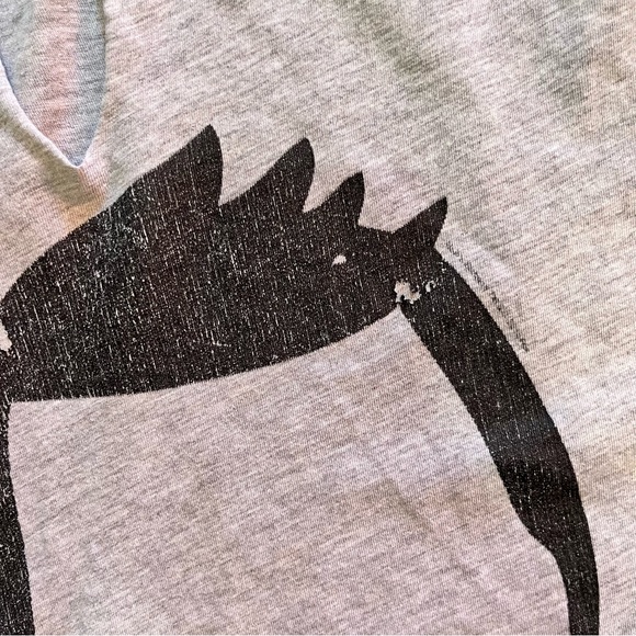 Bob burgers grey t shirt crew neck split into v neck plus size 4x - Picture 2 of 8